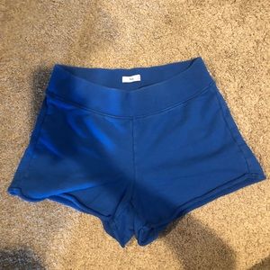 Aritzia Hi rise blue sweatshort